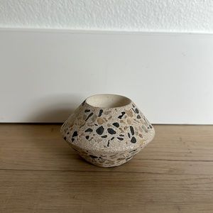 Terrazzo Cement Tealight Holder